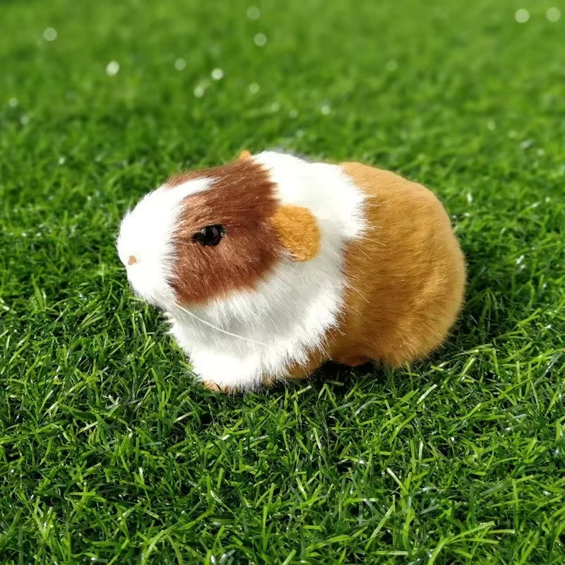 Realistic Hamster Plush Toy Lifelike Soft Stuffed Animal Gift