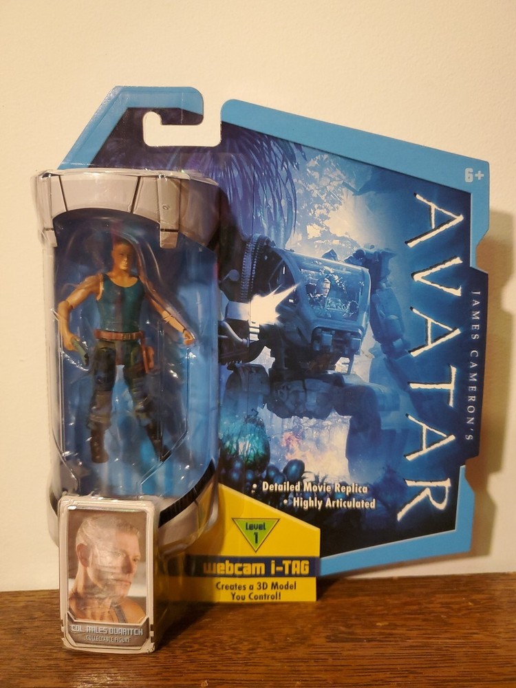 James Cameron’s Avatar Colonel Miles Quaritch Webcam i-Tag Collectible Figure