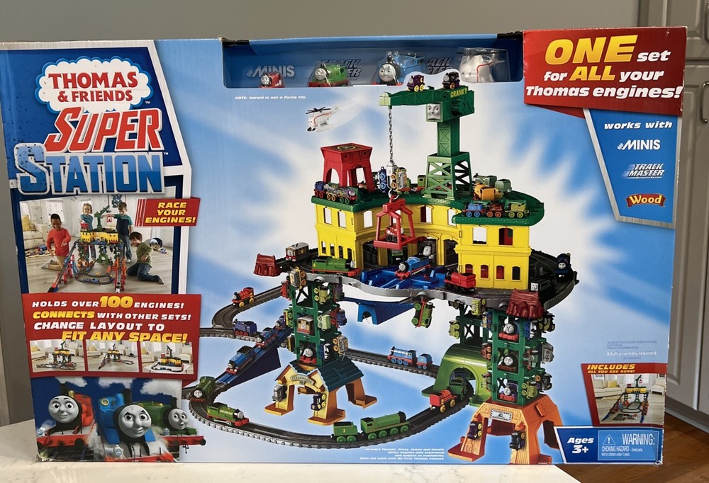 Fisher Price Thomas & Friends Super Station Extra Large Playset New Sealed!