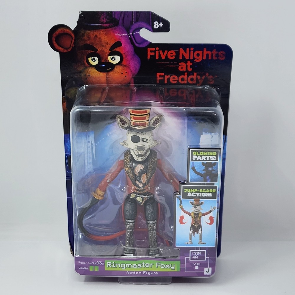 Five Nights at Freddy’s Ringmaster Foxy Action Figure Jazwares FNAF, A
