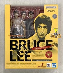 Bandai Bruce Lee SHF S.H.Figuarts 50th Anniversary Action Figure Model 13CM Toy
