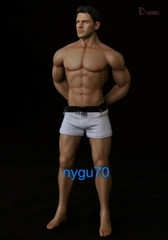 Silicone Body1/6th LDDOLL 30cm Male Suntan Seamless Fingers Moveable Figure Toy