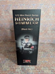 3R WW2 Heinrich Himmler Black Uniform Ver. 1/12 Scale Figure “New & I SHIP DAILY
