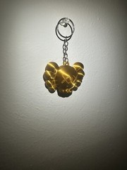 KAWS “Chum” Figure Keychain – Gold