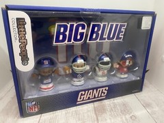 Little People NFL Collector Figure Set NEW YORK GIANTS BIG BLUE-Series 1 Free SH