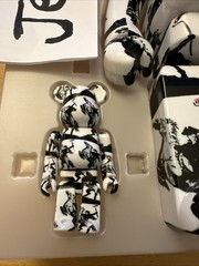 Medicom BE@RBRICK Highway man Brandalism Banksy 400% and 100% set Bearbrick