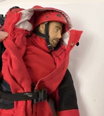 Vntg 2001 21st Century Toys Search And Rescue 12” MOUNTAIN CLIMBER ACTION FIGURE