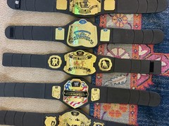 Vintage Y2K WWE WWF Wrestling Belt Foam Replica Jakks Huge Lot