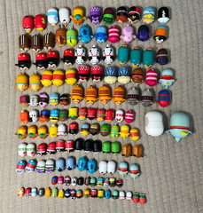 HUGE Lot of 138 Disney Tsum Tsum Vinyl Mini Figures Stackable MULTI SIZE