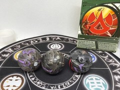 Bakugan Darkus Translucent Dragonoid Neo Apollonir Dan Set VHTF