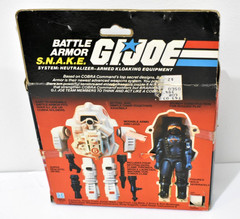 1983 Hasbro GIJOE ARAH Battle Armor S.N.A.K.E. MIB Complete With Figure