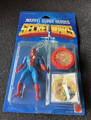 Vintage 1984 Secret Wars Spider-Man Still Sealed Marvel Figure Mattel