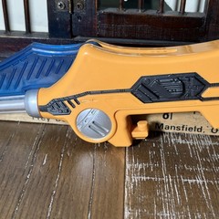 Power Rangers Time Force Deluxe Time Shadow Megazord Blue Sabers & Sword Weapon