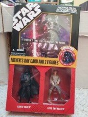 2007 STAR WARS Darth Vader & Luke Skywalker 30th Anniversary Father’s Day 2-Pack