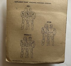 VINTAGE EARTH FORCE RED ACTION FIGURE PACE TOYS NEW 1986