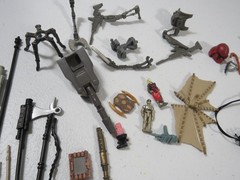Lot Of Vintage LFL / Other 3.75 Figure Star Wars 90’s Toy Weapon Accessories