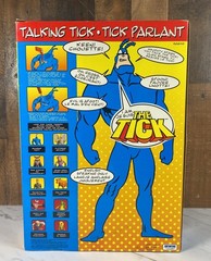 NEW 1994 THE TALKING TICK Action Figure FOX KIDS NETWORK IRWIN Toys Sealed Vtg