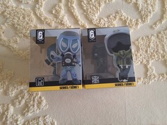 Rainbow Six Siege Chibi Figures (Smoke and Jager) Brand New
