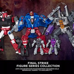 Hasbro Transformers WFC-S27 Skywarp Phantomstrike Squadron 4 Pack Set In Hand