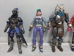 Fortnite 4-Inch Action Figure Lot Of 6 Authentic