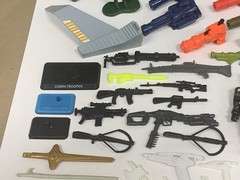 Vintage GI Joe ARAH Hasbro Lanard Mixed Lot Figures Vehicles Weapons Accessories