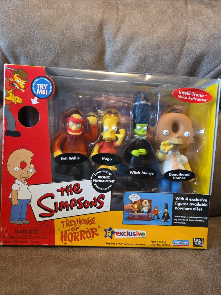 [NIB/NM] Simpsons: Treehouse of Horror 2002 ToysRUs Exclusive Action Figure Set