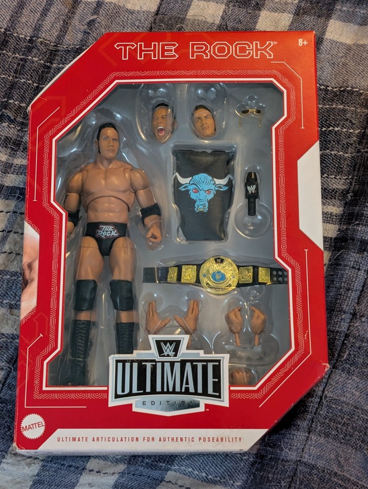 Mattel WWE Ultimate Edition Greatest Hits 2024 The Rock Target Exclusive