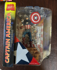 Marvel Diamond Select Captain America Steve Rogers Liberty Base