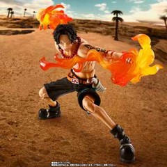Bandai One Piece S.H.Figuarts Portgas D. Ace Fire Fist Action Figure SHF Toy New