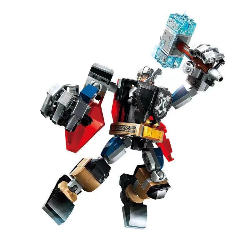 Superhero Bricks Avengers Thor Iron Man Thanos Building Blocks Action Figure Toy