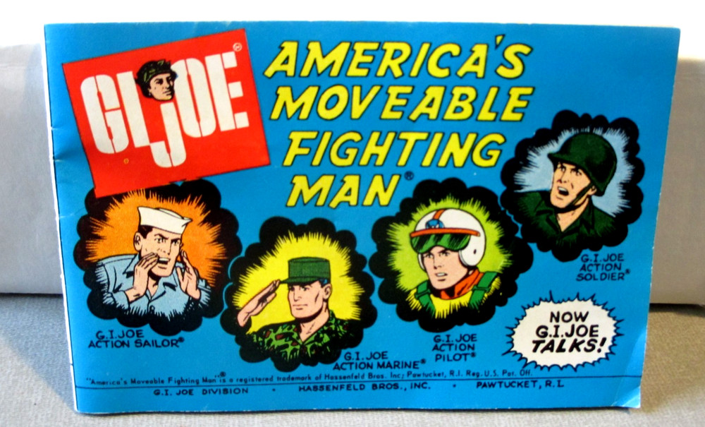 1967- GI JOE AMERICA’S MOVEABLE FIGHTING MAN COMIC BOOK CATALOG-TALKS-HASBRO 5″