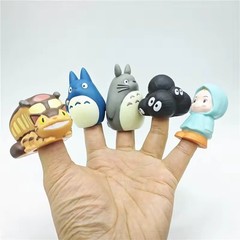 1Pc Random Send Totoro Characters Figurine Doll Cartoon Trendy Toy Desk Bedroom