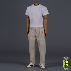 1/6 Male Retro Loose Casual Pants Clothes Model For 12″Action Figure Doll