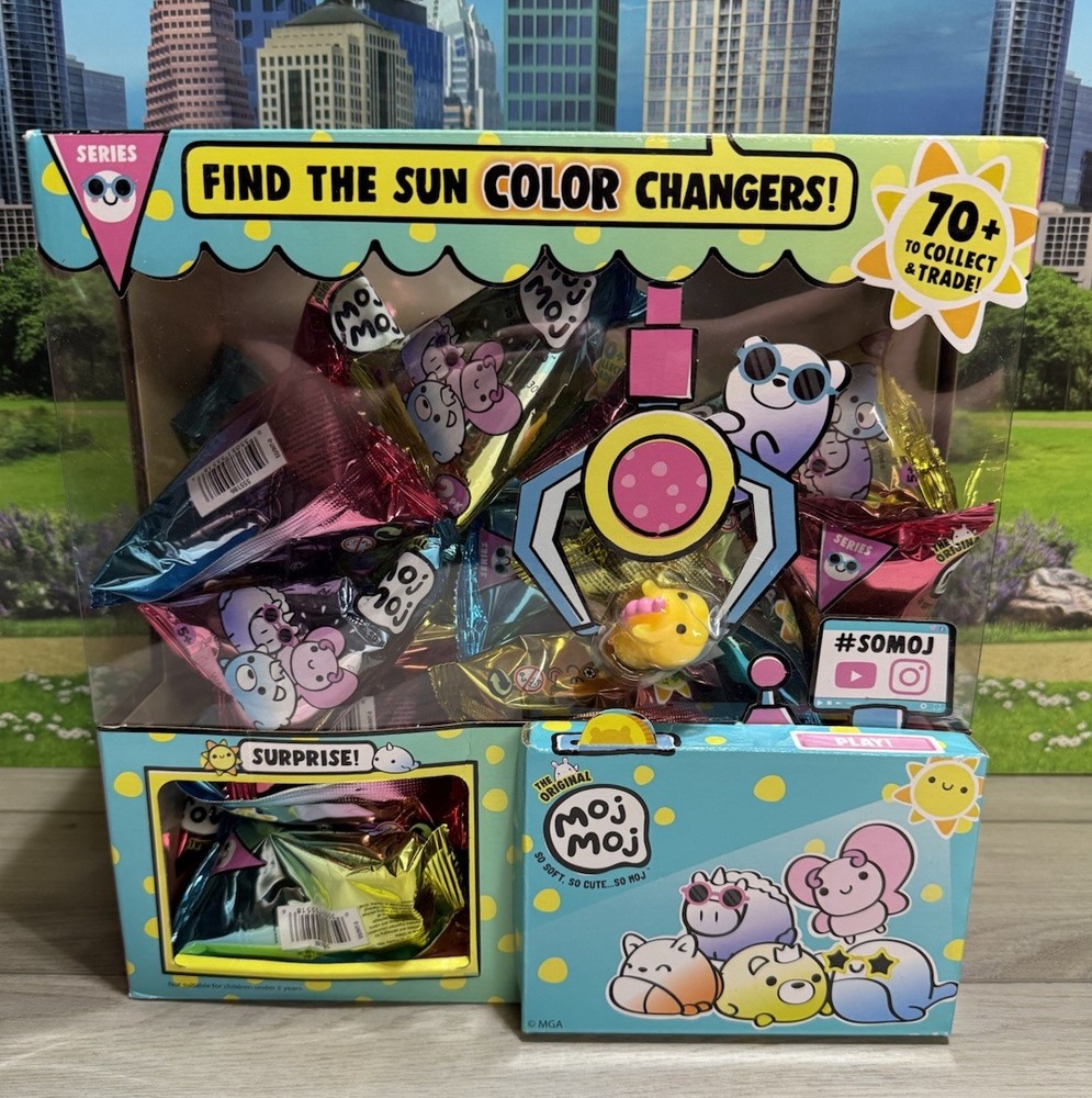 Moj Moj Color Change Series Blind Bag – 25x Sealed Packs in Display Box Easter