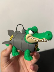 Bombardiro Crocodilo – Articulated Italian Brainrot Figurine Toy Kids & Adults