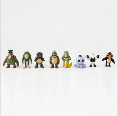 24 PCS/set Italian Brainrot Toy, Tralalero Tralala Action Figures