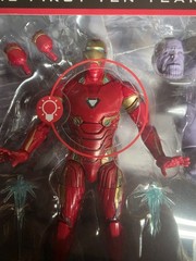 Marvel Legends Studios: 1st 10 Years Avengers: 3 Pack Iron Man Thanos Strange