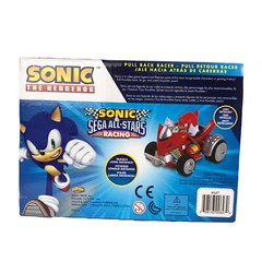 Sonic Sega All-Stars Racing Knuckles The Echidna Pull Back Racer 5.25in NEW