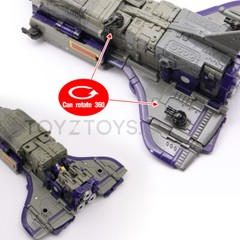 Upgrade For Siege Astrotrain Matrix Workshop M-23B Tail Wing Gun Fort Weapon DIY