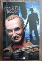 1/6 FIGURE 12 INCH SIDESHOW COLLECTIBLES FREDDY VS JASON KRUEGER HORROR SLASHER