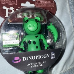 2020 PIGGY DINOPIGGY ACTION SERIES 1 FIGURE TOY SEALED EXCLUSIVE DLC CODE