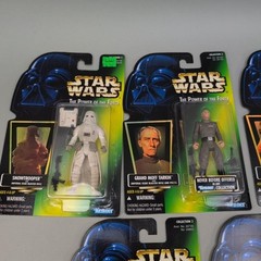 VTG Kenner Star Wars POTF 14 Figures Carded 1997 Collection 2 & 3 w/ Branded Box