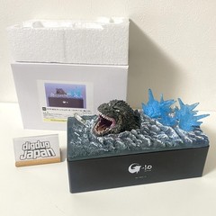 Godzilla -1.0 Box Tissue Case Figure Minus One Sea Ver. Japan 200x130x200mm NEW