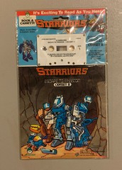 Sealed Starriors Book & Cassette Escape to Freedom 1984 tape odyssey II