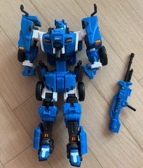 Mini Force X Penta Bot X Volt Transforming Robot Figure Toytron