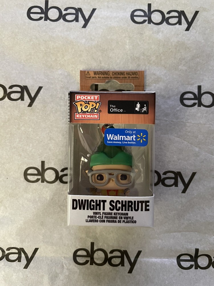 Dwight Schrute Pocket POP Keychain Vinyl Figure Funko The Office Free Shipping