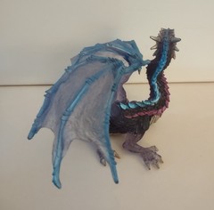 Schleich Dragon Lot 4: Eldrador Poacher D-73527 Retired, Fire Eagle, Cloud, Ice