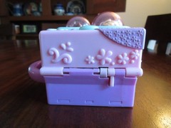 LITTLEST PET SHOP TEENIEST TINIEST PUPPIES DOGS POP OPEN MINI COMPACT PLAYSET