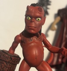 Mezco Toyz Hellboy – Rasputin with Kid Hellboy 7” Loose Figures