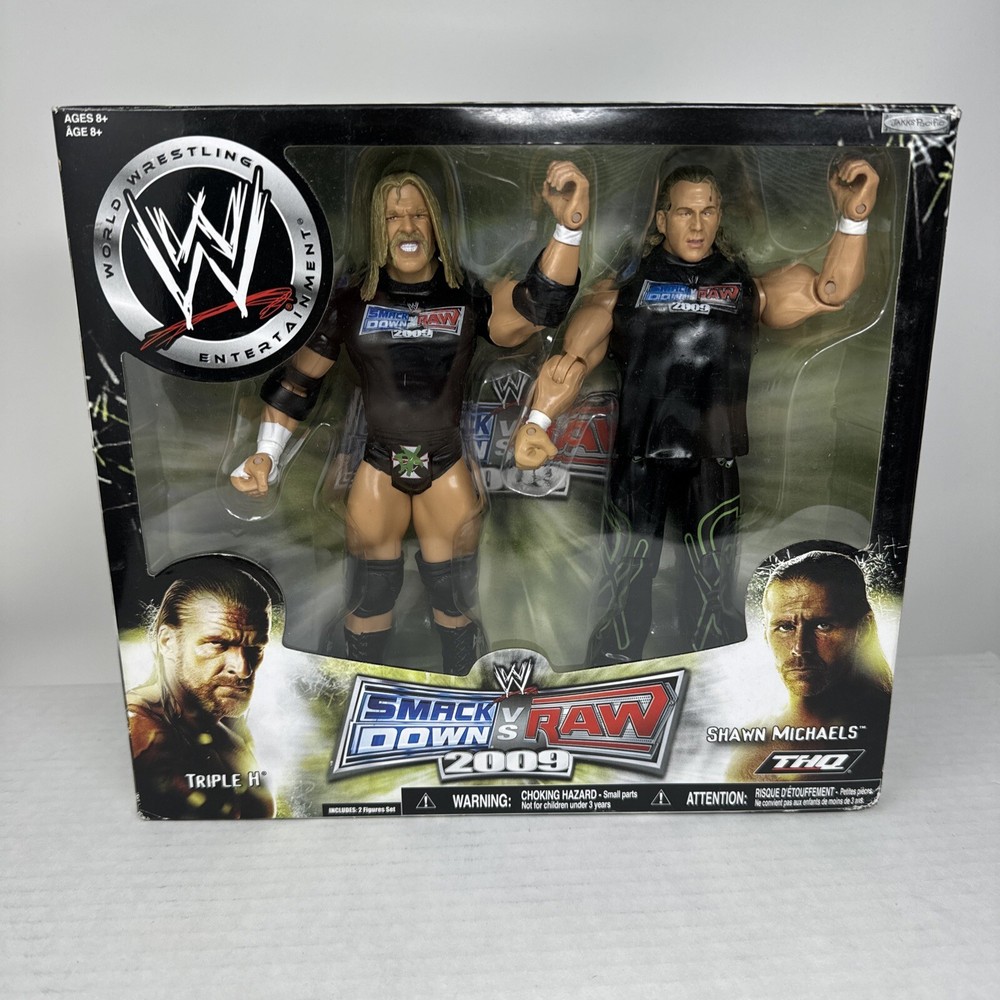 WWE SmackDown vs. Raw 2009 Triple H Shawn Michaels SEALED